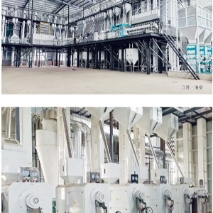 Complete Set of Milling Rice Equipment with Output of 80-300 T/D
